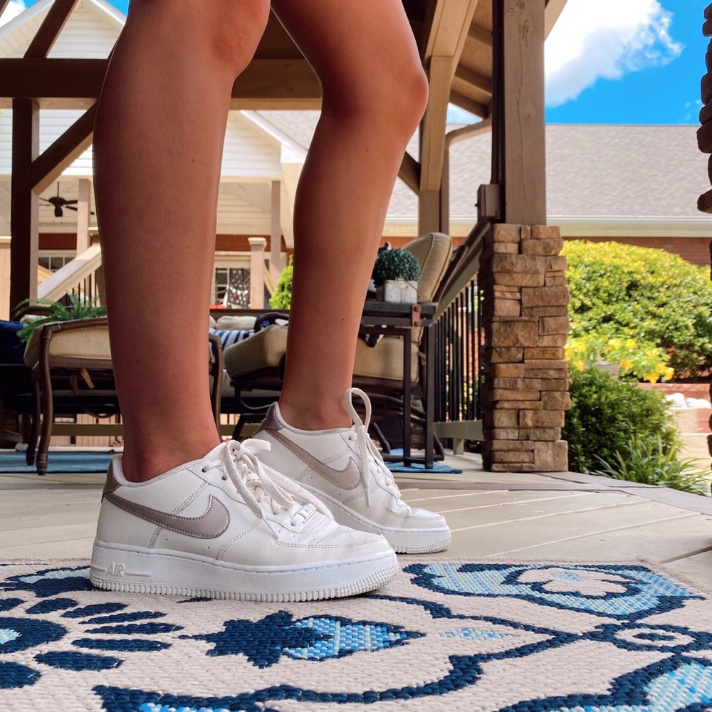 Nike Air force 1’s Rose Gold!!!